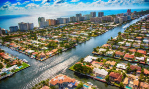 Fort Lauderdale Waterway aerial post image