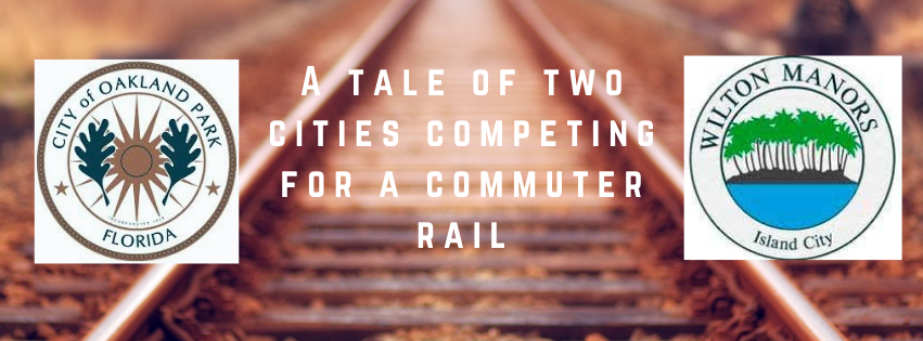 A tale of two cities competing for a commuter rail